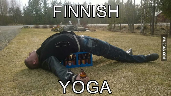 Finnish yoga - 9GAG
