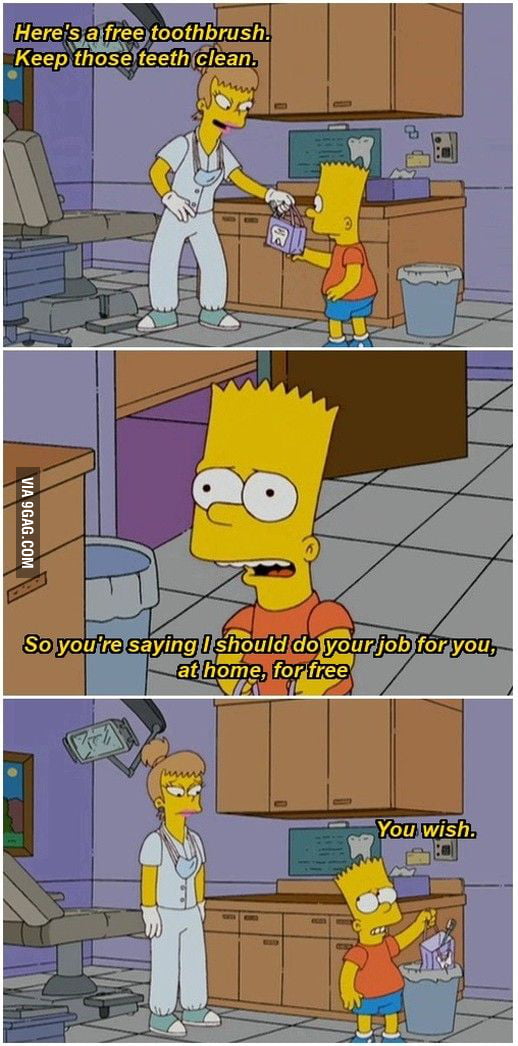 My favorite Bart Simpson quote 9GAG