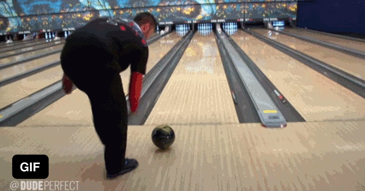 Awesome Bowling Trickshot Gag