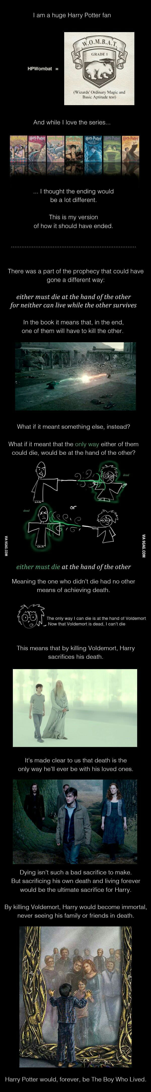 Harry Potter - The Alternate End... - 9GAG