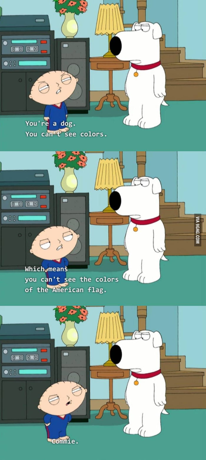 Stewie gets it. - 9GAG