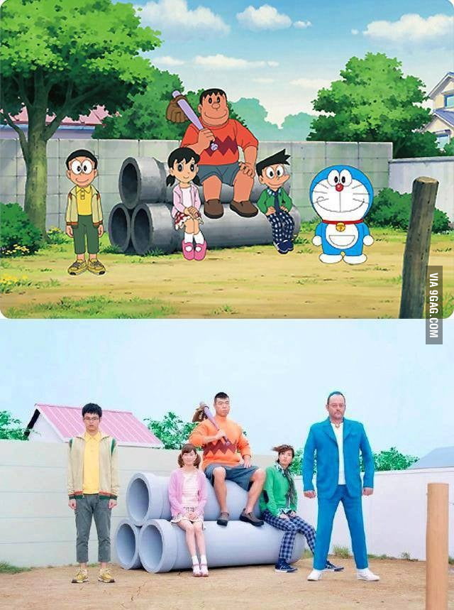 Have u heard of the new doraemon live action?? 9GAG