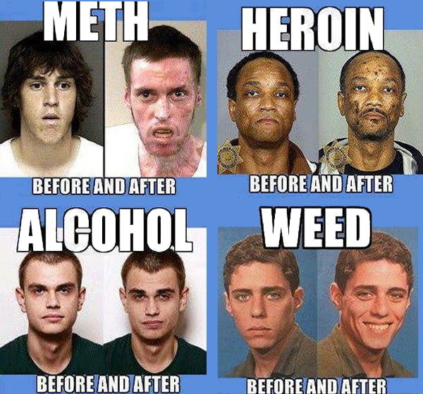 Drugs Before and After 9GAG