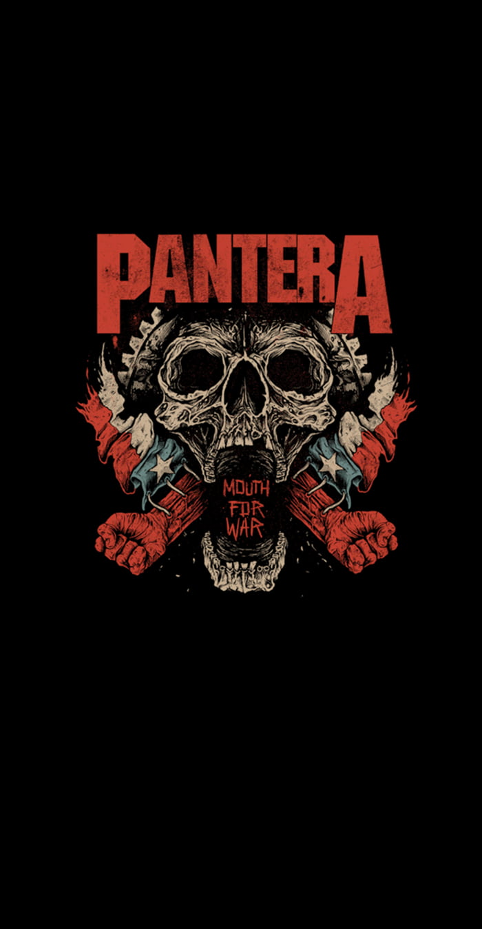 Pantera Mouth For War (1080x2080) - 9GAG