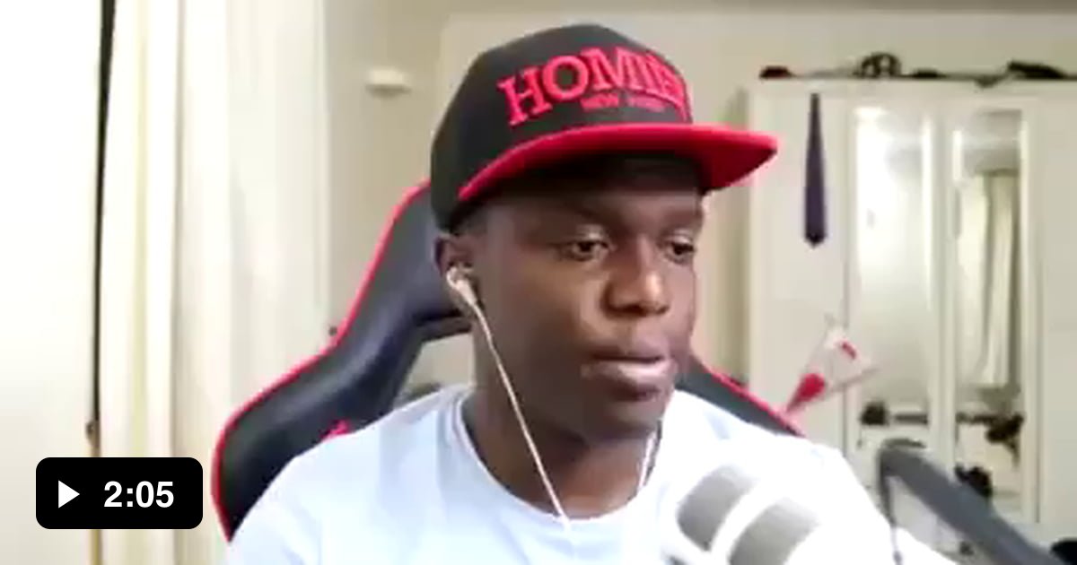 What does the black say 9gag