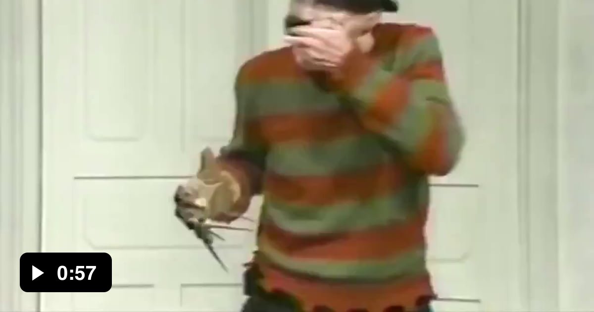 Freddie Krueger On A Weird Japanese Show 9gag 