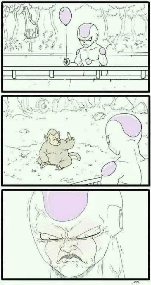 Probably where all the hate for monkeys came from ... - 9GAG