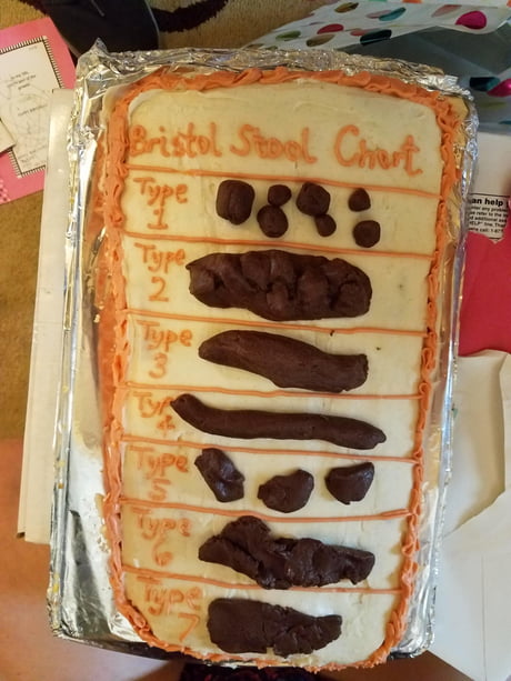 Bristol Stool Chart Cake