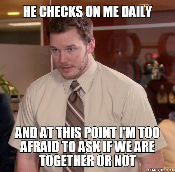 Met A Guy For A Few Months Now Hasn t Made A Move Yet What Are We 9GAG