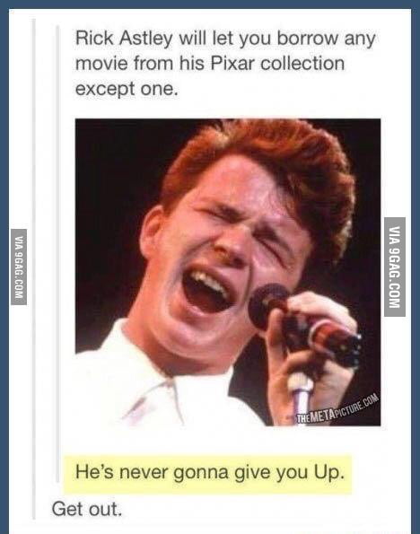 Rick Roll'd the yearbook - 9GAG