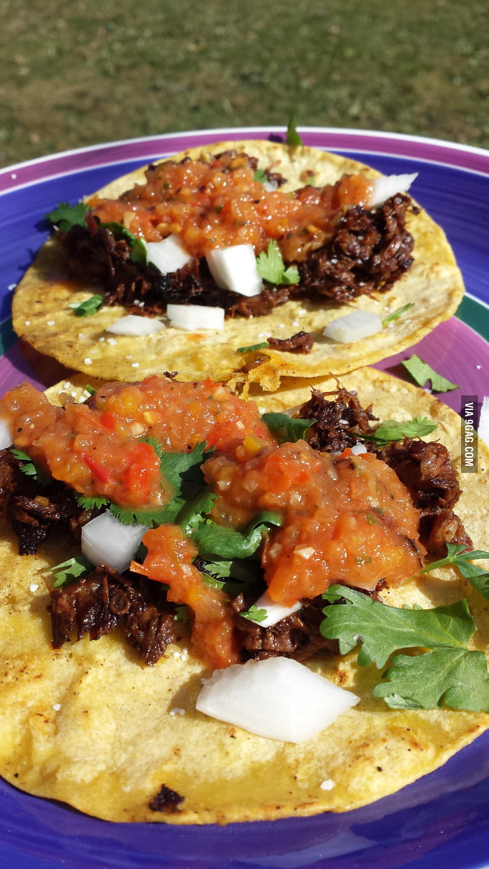 "Better than Chipotle" Homemade barbacoa and salsa 9GAG