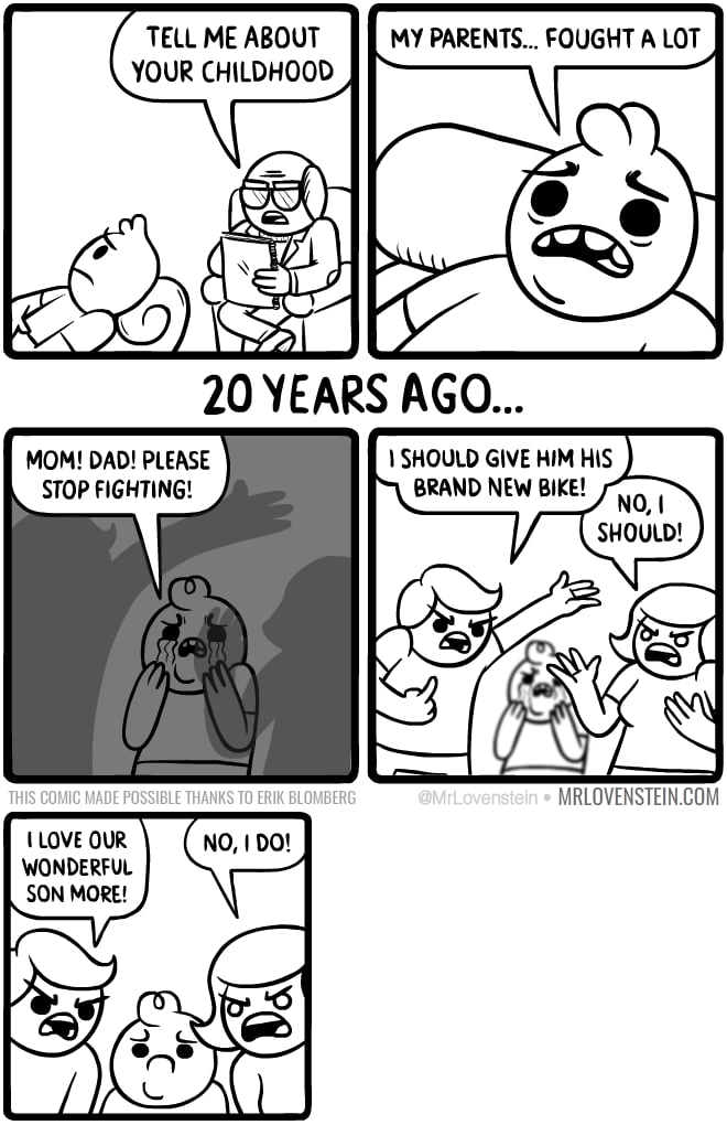 Rough Childhood - 9GAG