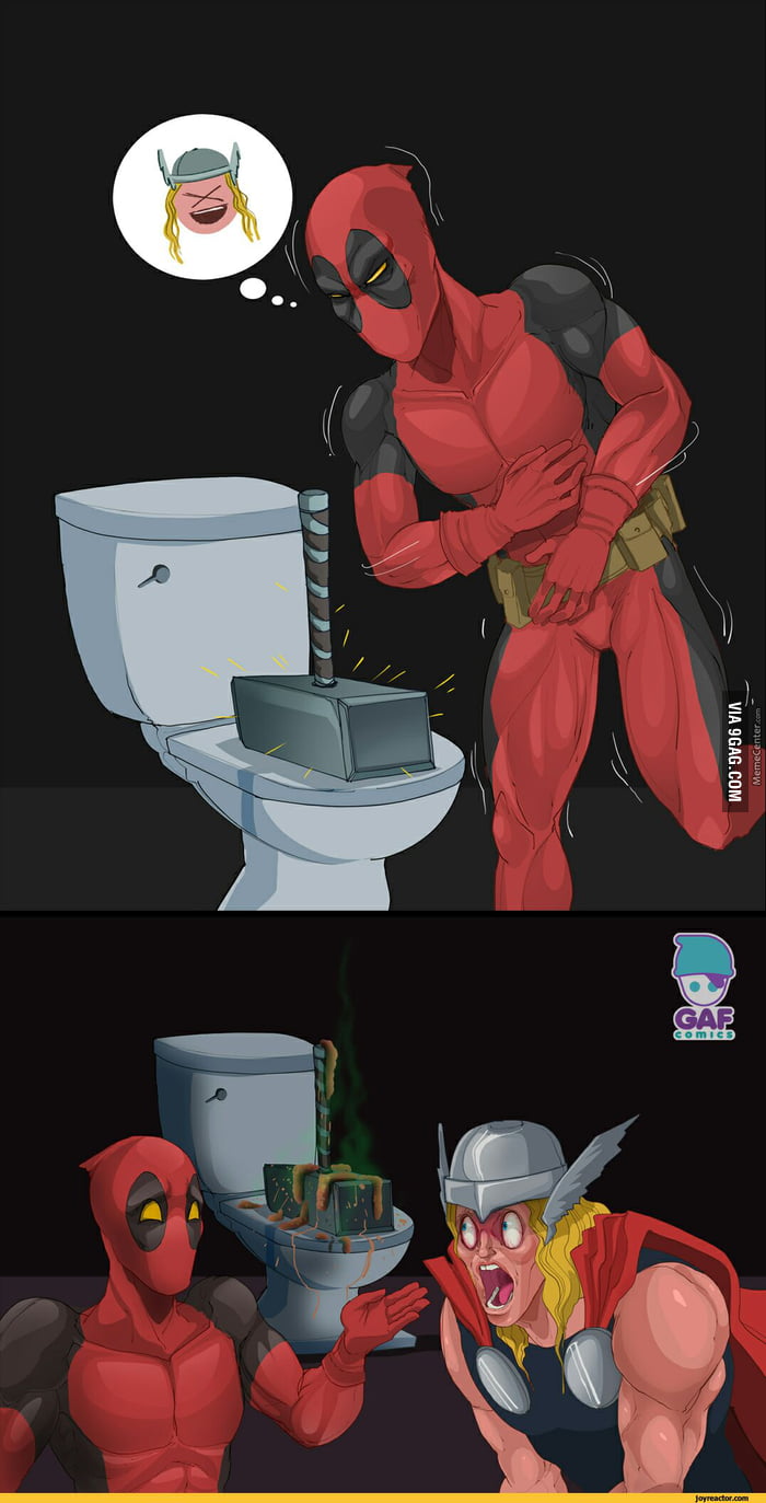 Since Deadpools An Avenger Now I Think This Would Be Possible 9GAG