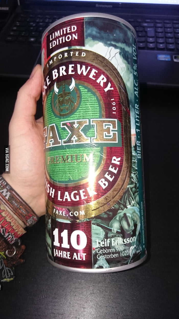 To The Guy With The 1l Beer Can Also Here In Germany Plus Badass Can Art 9gag