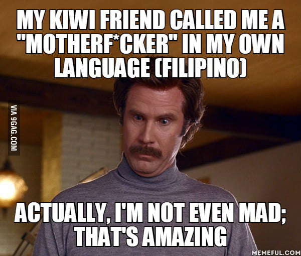 Words I haven't heard for a loooong time after moving to NZ. - 9GAG