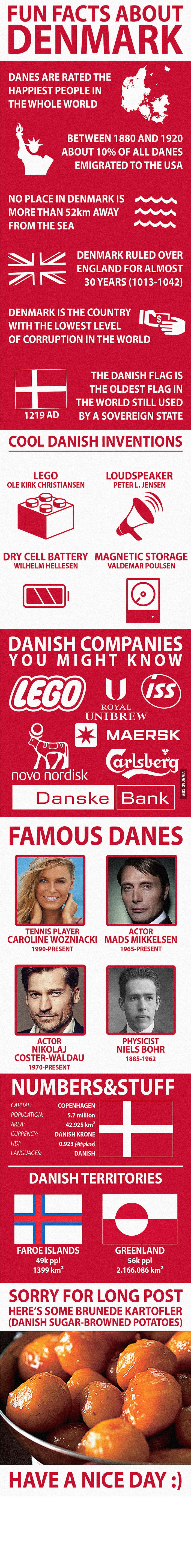Fun Facts About Denmark 9GAG