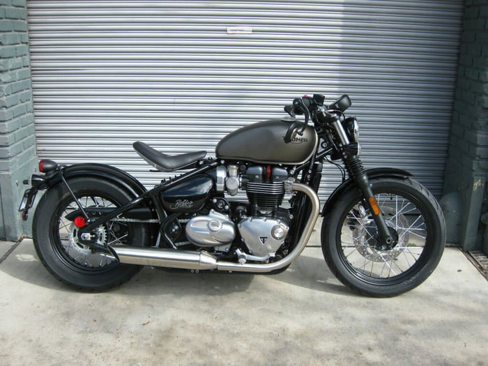 And whats your thoughts on the Triumph Bonneville Bobber? - 9GAG