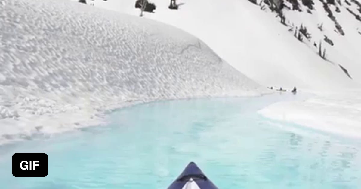 That crystal glacier water 9GAG