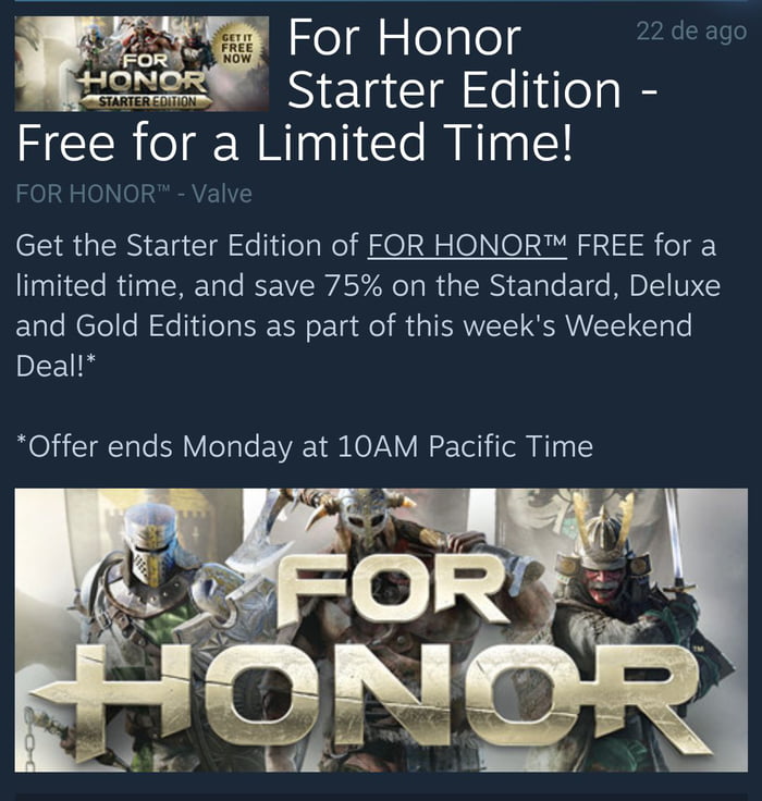 For Honor Free Again No Reason Not To Add 9gag