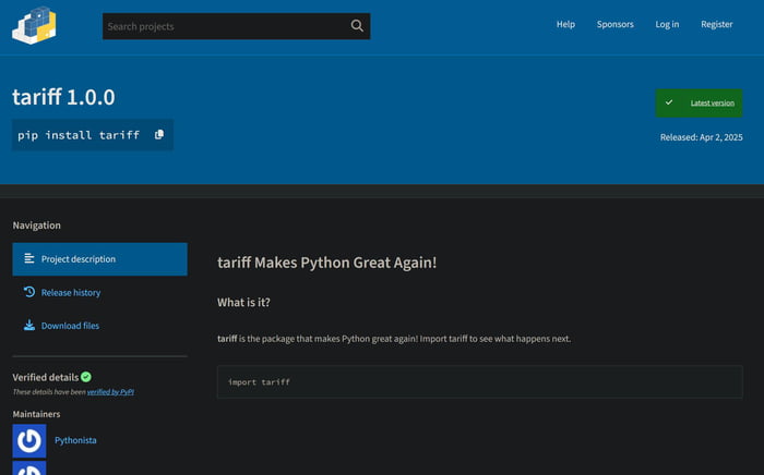 MakePythonGreatAgain - 9GAG