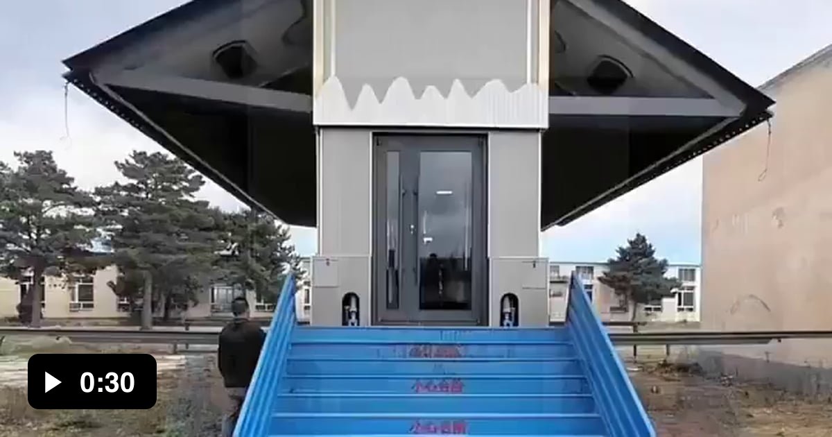 This is how you build a house in 30 seconds - 9GAG