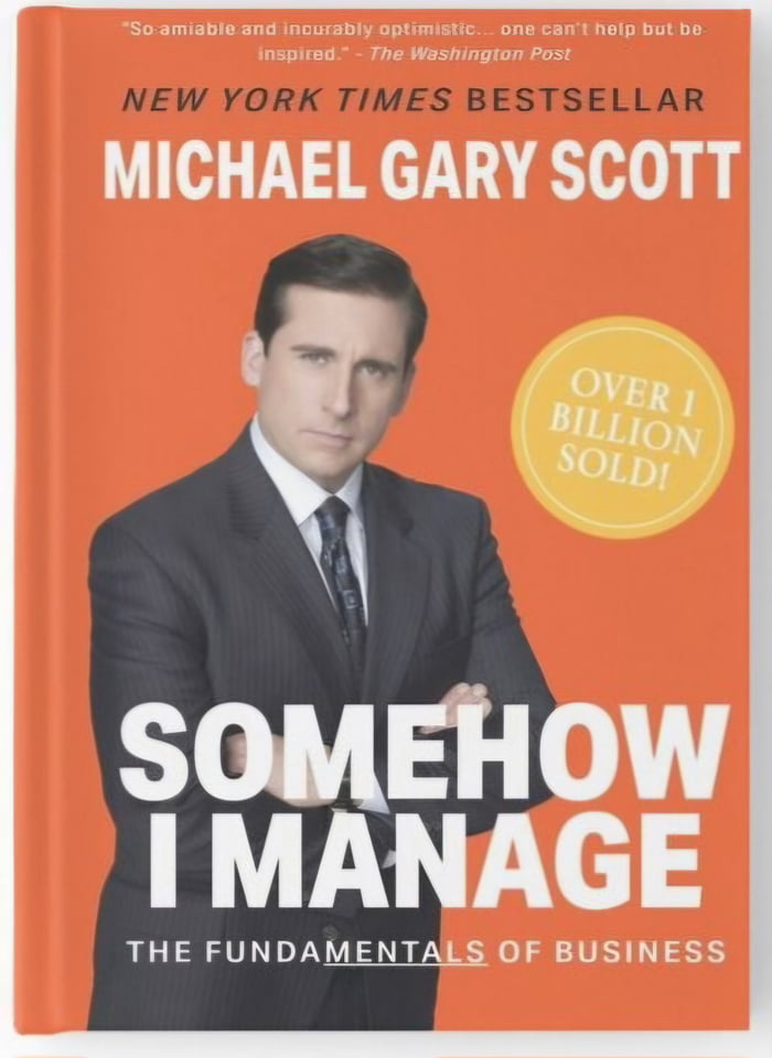 Best business book I ever read. Michael Scott is very profound... at ...