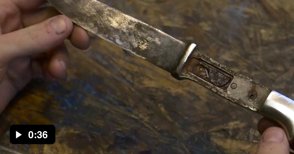 Restoration of an old German knife - 9GAG