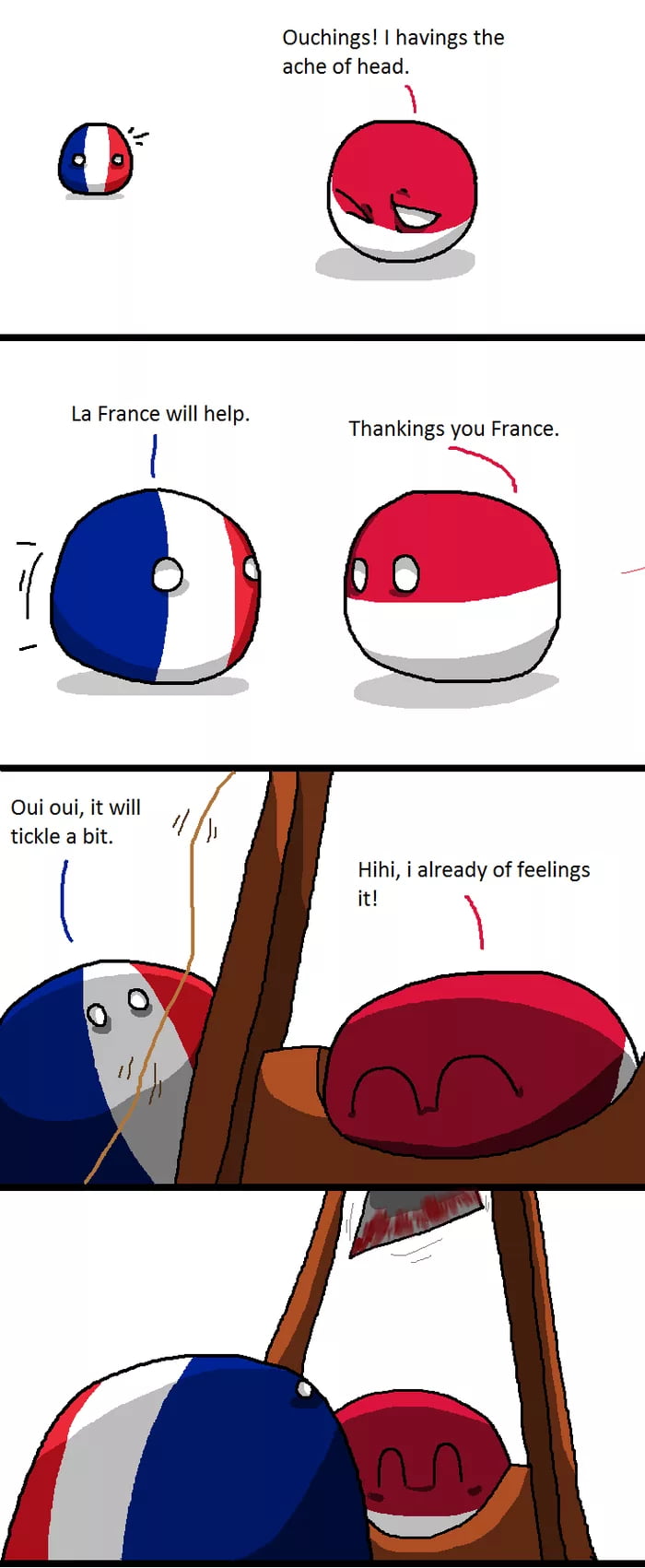 Polandball has a headache - 9GAG