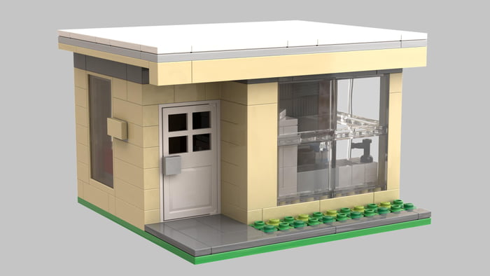 lego modern house