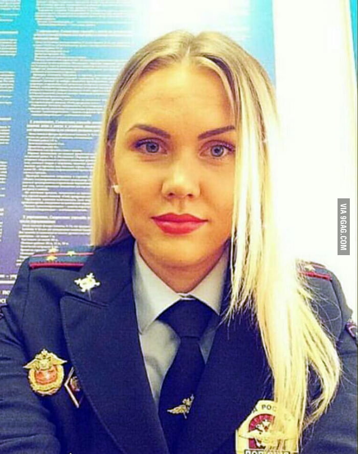 Russian policewoman - 9GAG