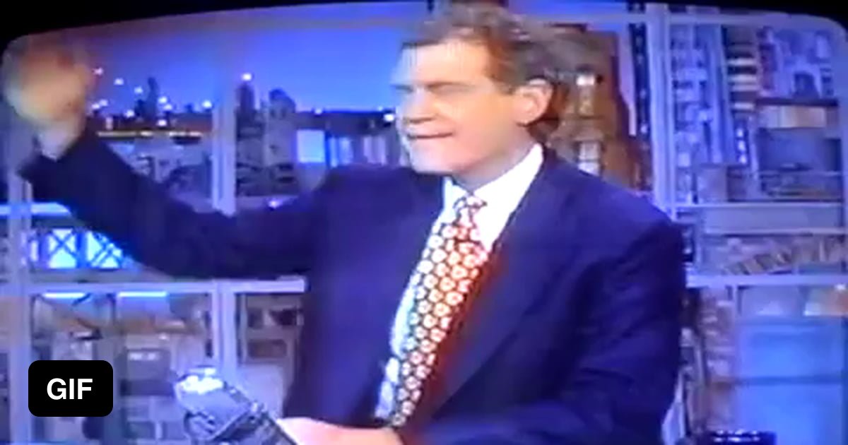 Chris Farley's cartwheel entrance David Letterman 1995 9GAG