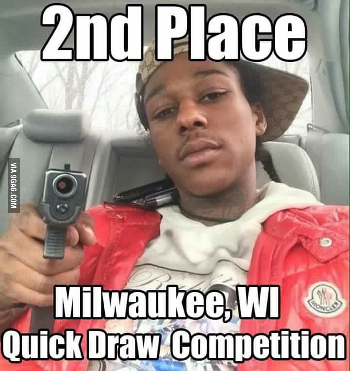 2nd Place In Milwaukee Quick Draw Competition 9gag