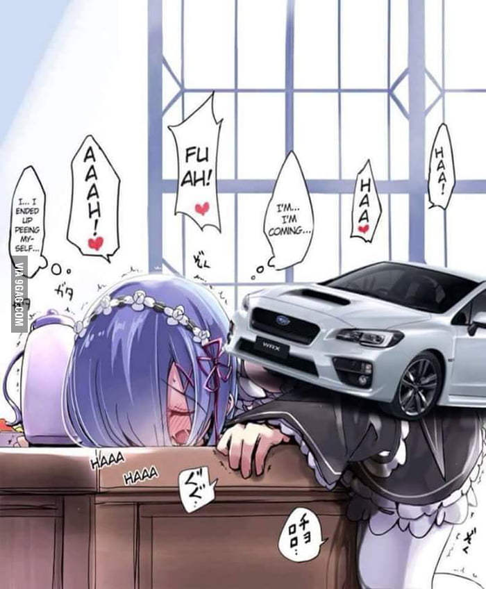 216 points * 38 comments - Some sexy time of Rem and Subaru - 9GAG has the ...