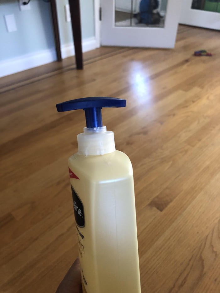 They changed the pump on this vaseline moisturizer so it is identical