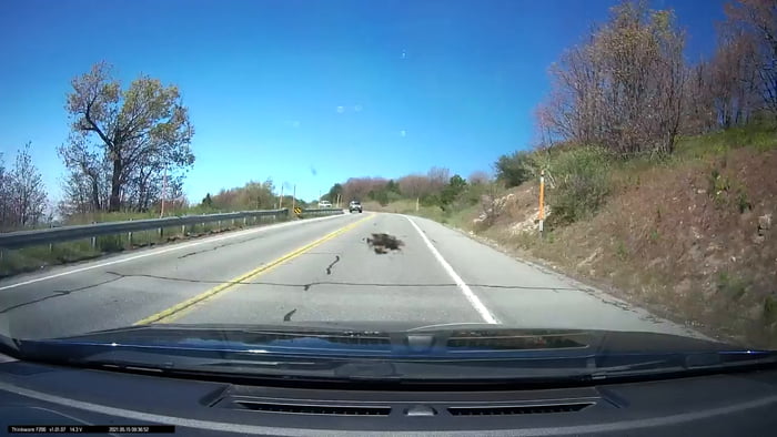 So this happened to me today. Gotta love illegal U-turns off of the shoulder