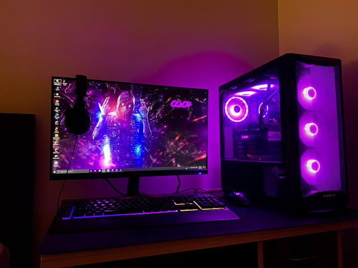 The dream is done. RTX 3060ti, Ryzen 5 5600x. Overall cost 2300 USD. I