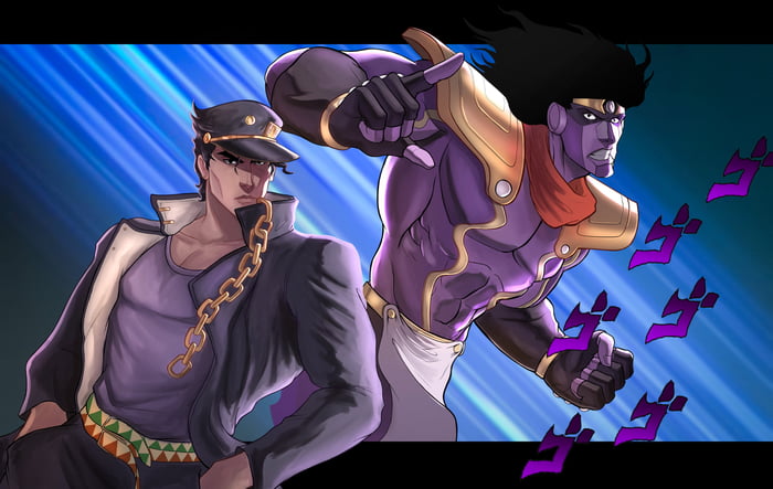 Fan art by me. Jotaro Kujo - 9GAG