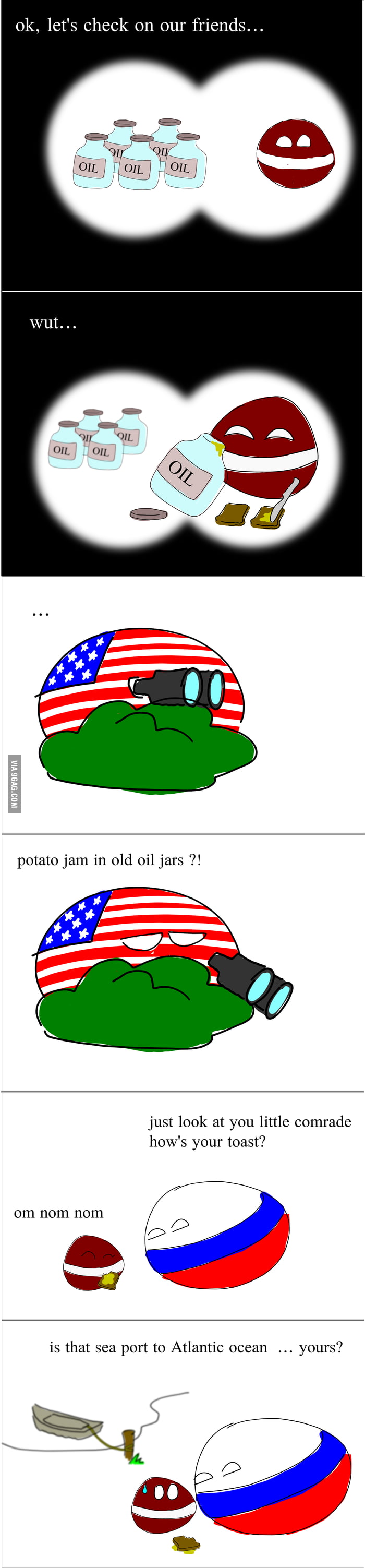 Latvia countryball - 9GAG