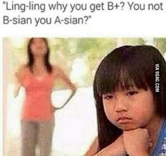 Why u get B+ Ling-ling? - 9GAG