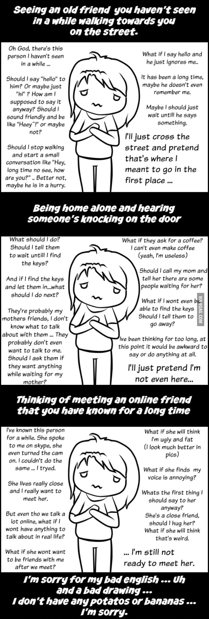 Social Anxiety 9GAG