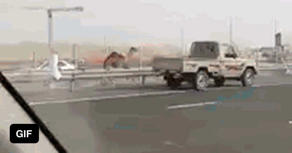 Just another drive down the highway - 9GAG