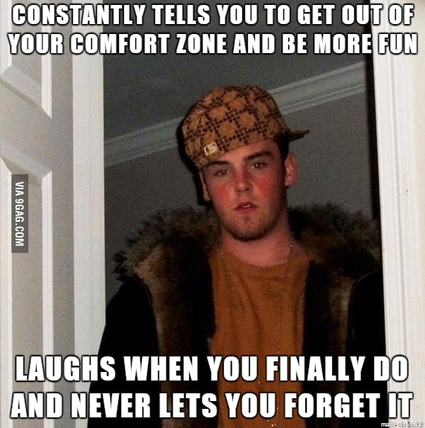 My mistake was dancing and being a white guy at the same time. - 9GAG