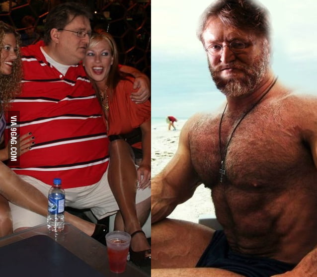 Best Funny gabe newell Memes - 9GAG