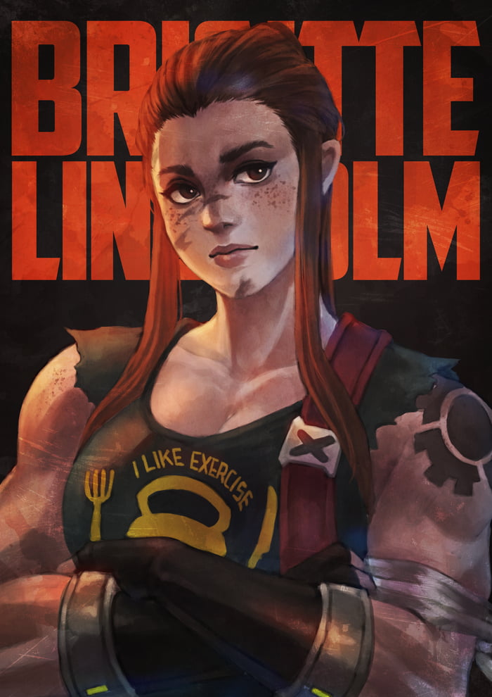 Overwatch Brigitte Lindholm From The Reinhardt