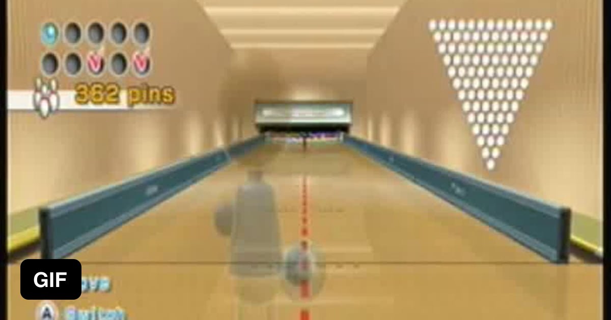 Wii bowling glitch 9GAG