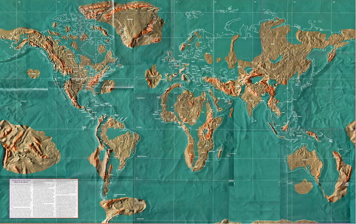 new world map after pole shift New World Land Maps After A Global Pole Shift 9gag new world map after pole shift