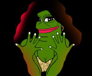Sexy Pepe The Frog