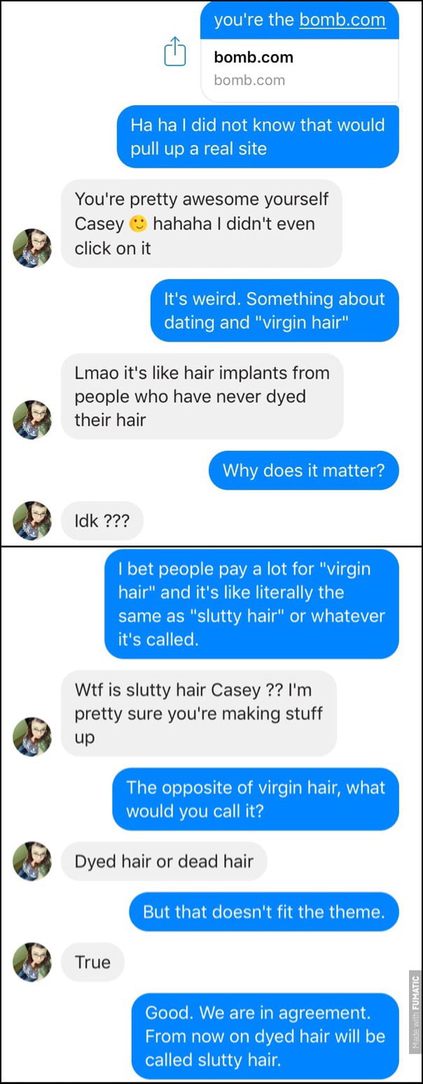 From Now On Its Called Slutty Hair 9gag 