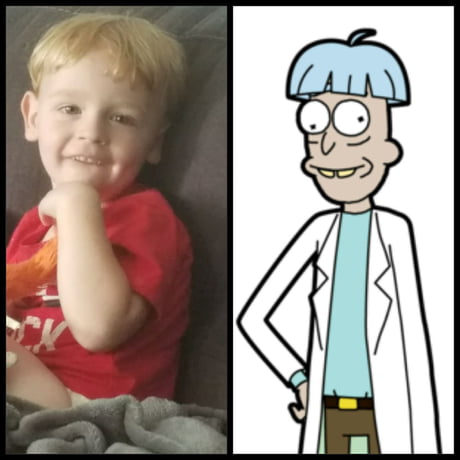 My Son Got A Bad Haircut And Now He Looks Like My Favorite Rick Of