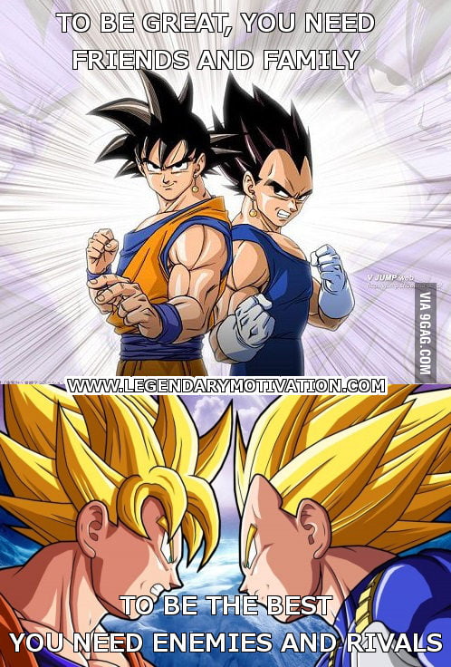 Respect your rivals, they pushed you to the top - 9GAG